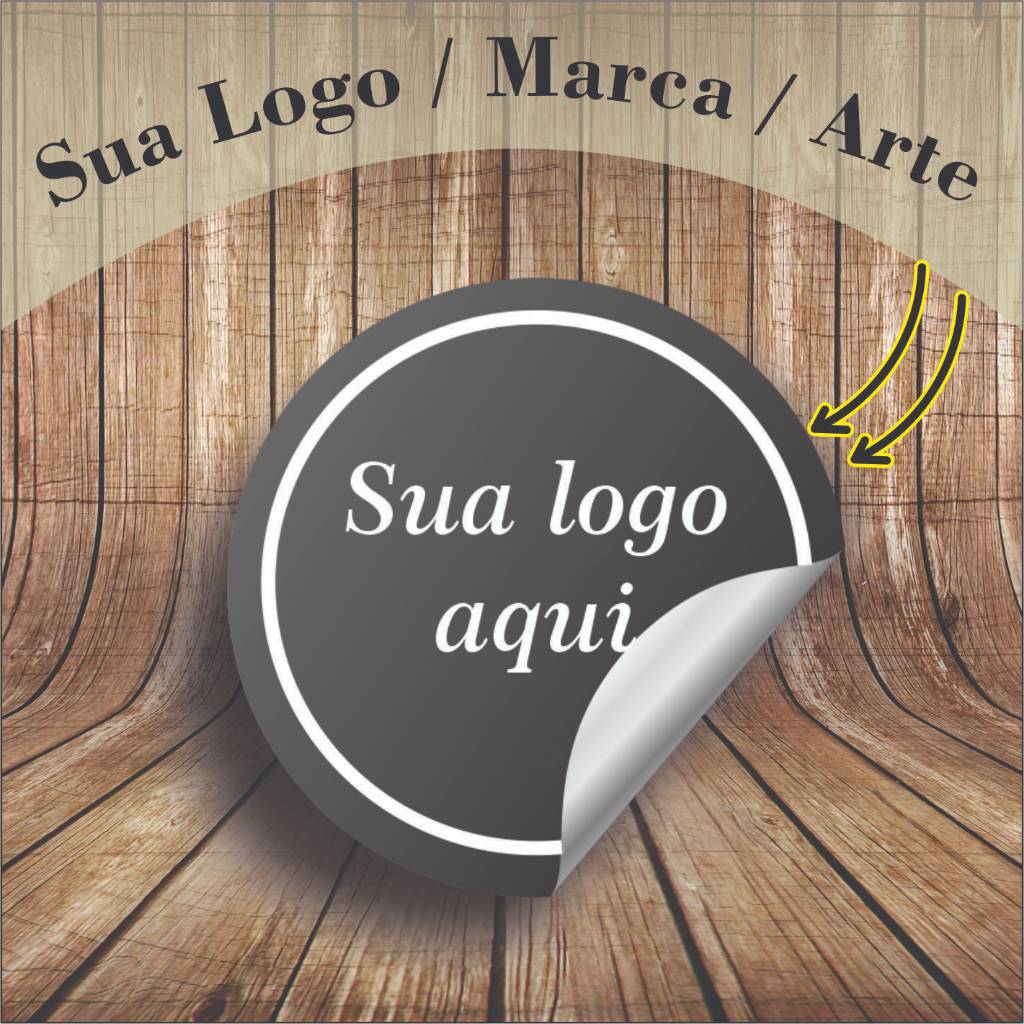 Adesivo Vinil, Rótulo E Etiqueta Redonda, Quadrada ou Personalizado ...