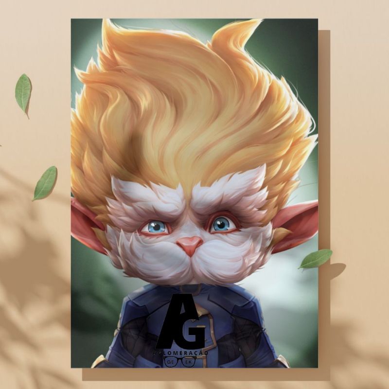 Arcane: League Of Legends - Placa Decorativa em MDF 20x29cm