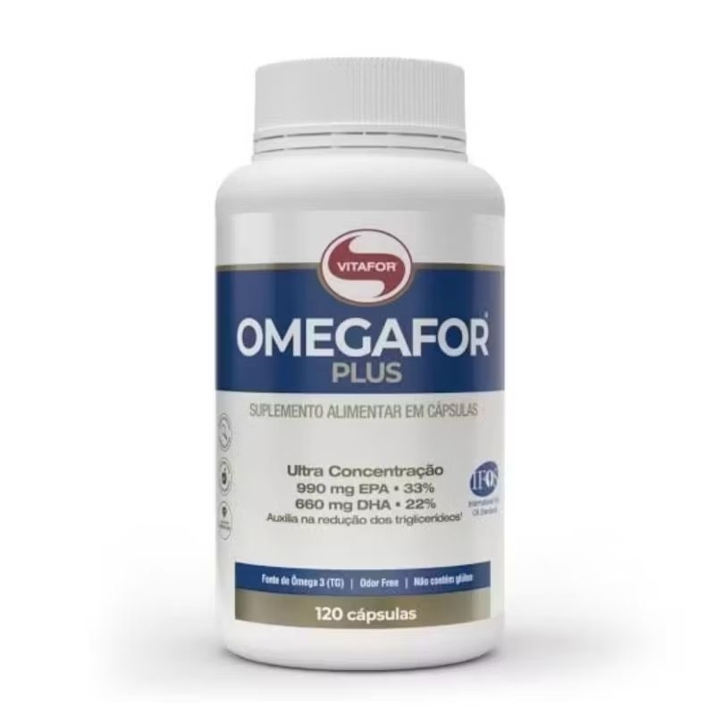Omegafor Plus 1000mg 120 cápsulas vitafor