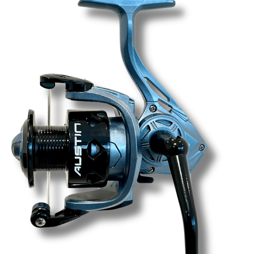 Molinete Barato Austin 4000 3 Rolamentos Drag 8kg Maruri Pop Fishing Carretel Alongado Em ABS