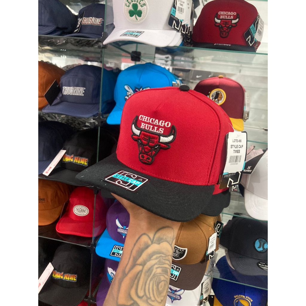Boné NHL ZHATS - Snapback Ajustável Anaheim Ducks