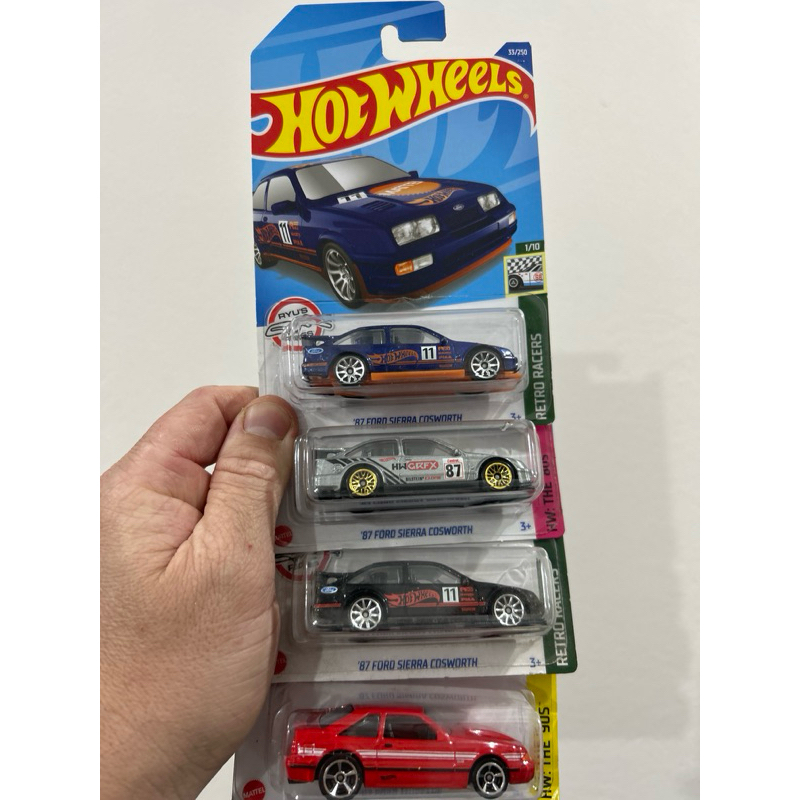 a*7様 Hotwheels STH 87 Ford Sierra Coswor Hot Wheels '87 Ford Sierra Cosworth, HW The '80s 1/10 [Silver] 2