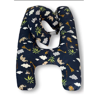 Almofada H Com Apoio Para Cabeça Pescoço Super Confortavel Para Descanso Viagens Menino em Oferta na Shopee