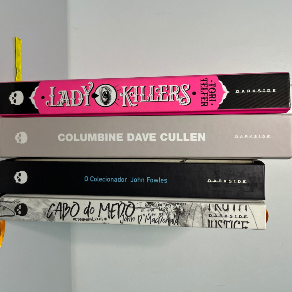 DESAPEGO DE LIVROS - DARKSIDE / TERROR / TRUECRIME / THRILLER