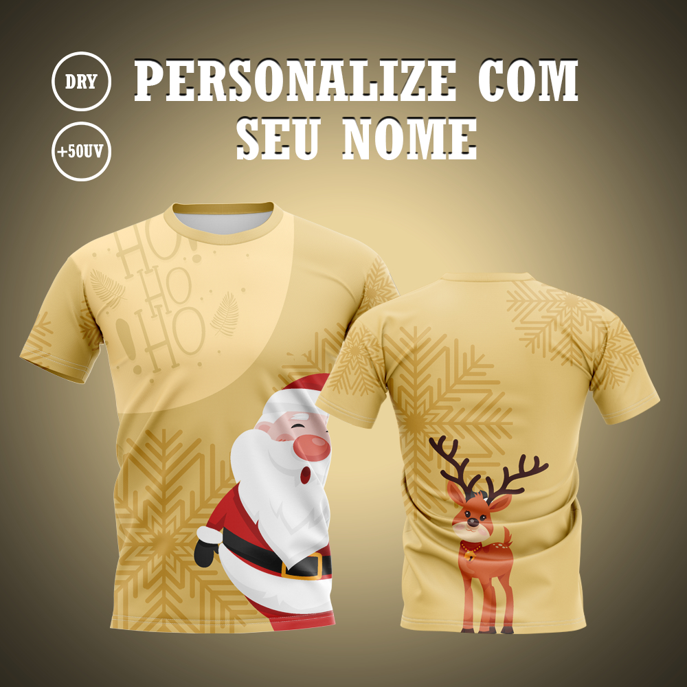 Camisa Natal Camiseta Blusa PERSONALIZADA Final de Ano Família Festa ...