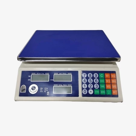 Balança Digital 40 Kg Bivolts 110/220V Eletrônica Recarregável Balança Digital Para Comercial