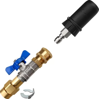 Kit Mini Bico Registro Engate Rápido Compatível Lavadora Karcher K2.500