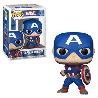 FUNKO POP MARVEL MARVEL NEW CLASSICS - CAPTAIN AMERICA 1419 em Oferta na Shopee