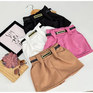 Short Saia Infantil Alfaiataria