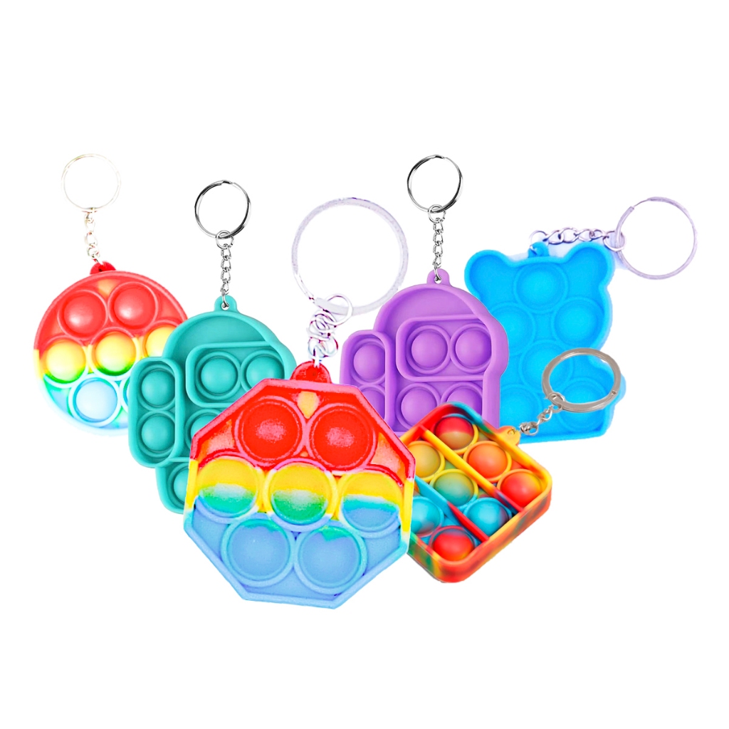 Brinquedo Pop It Sensorial Anti Stress Fidget Toys Colorido