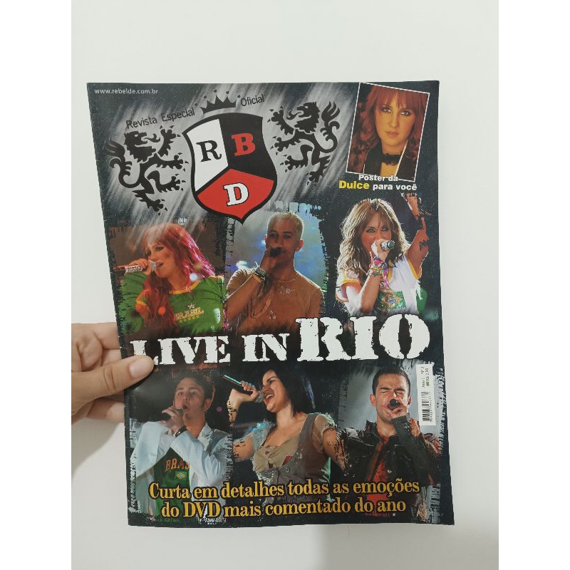 Revista RBD live in Rio | Shopee Brasil