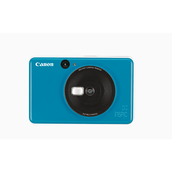 Câmera Instantânea Canon Inspic C Azul | Shopee Brasil