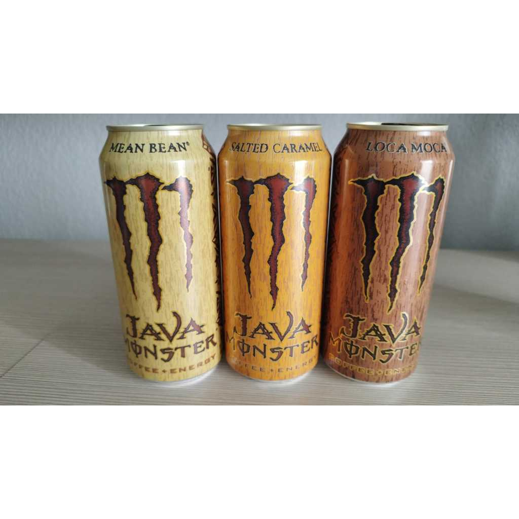 Monster Energy Java USA (Loca Moca ou Mean Bean ou Salted Caramel ...