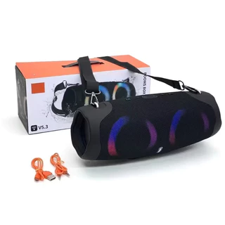 CAIXA DE SOM BOOMBOX GRANDE  31CM COM ALÇA ALTO QUALIDADE em Oferta na Shopee