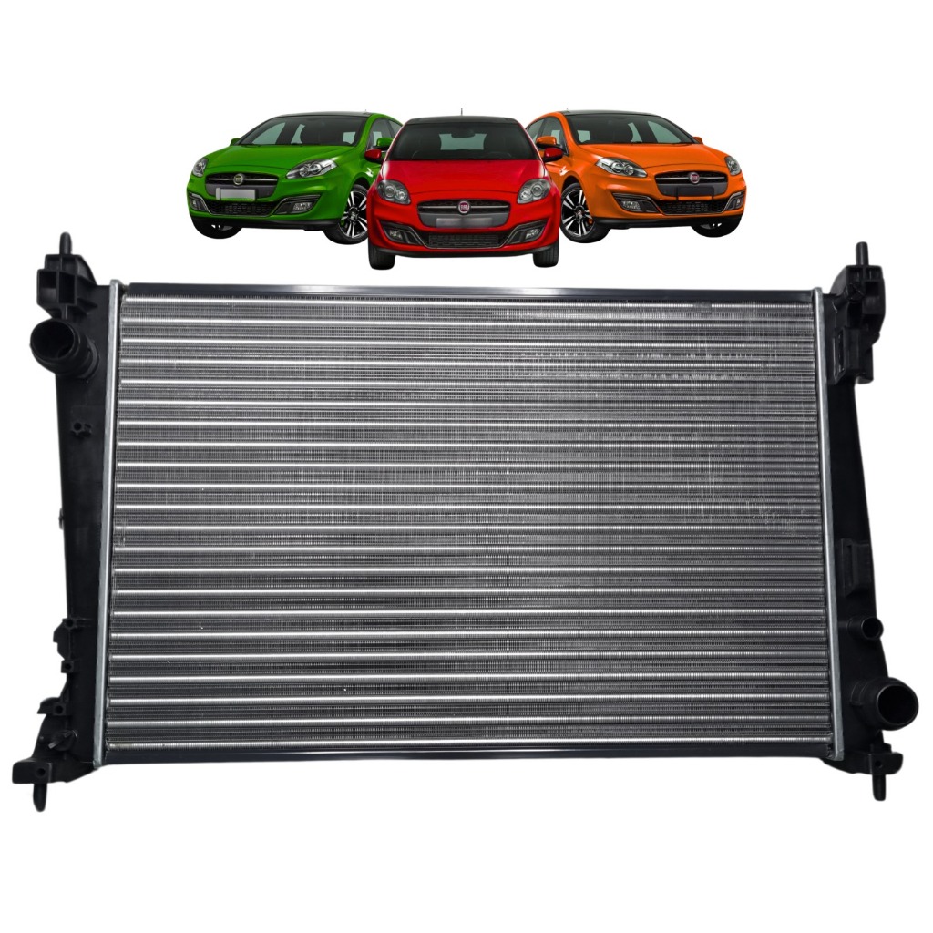 Radiador Fiat Bravo 2010 2011 2012 2013 2014 2015 2016 | Shopee Brasil
