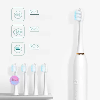Escova De Dentes Elétrica Recarregável Ideal Para Adultos Crianças -envio imediato em Oferta na Shopee