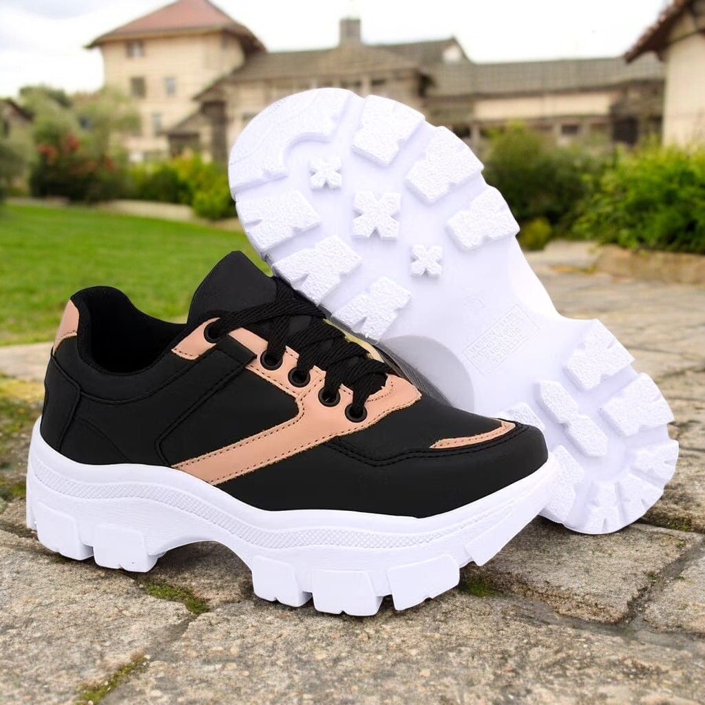 Tenis Esportivo Tenis Para DanÇa De SalÃo Feminino Taygra Bronze