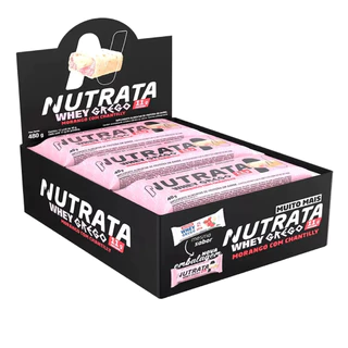 Whey Grego Bar Barra de proteína - Caixa c/ 12 barrinhas - Nutrata