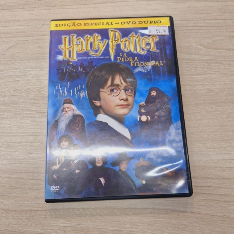 Filme Dvd/Cd Original Novo - Harry Potter e a Pedra Filosofal (1 ...