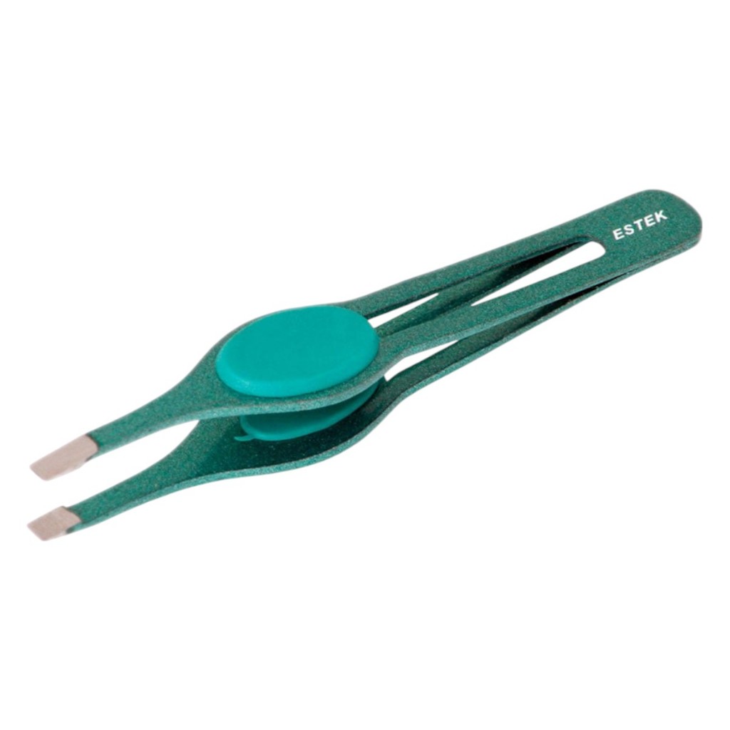 Pinça Laqueada Reta - Estek | Shopee Brasil