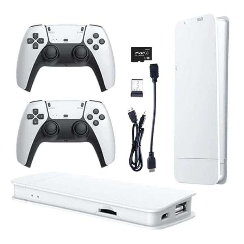 Vídeo Game Stick M15 Pro 4k 64gb Hdmi Com 2 Controles Se Fio +20mil Jogos - Envio Imediato