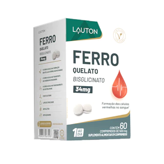 Ferro Quelato (Clinical Series) - Lauton em Oferta na Shopee