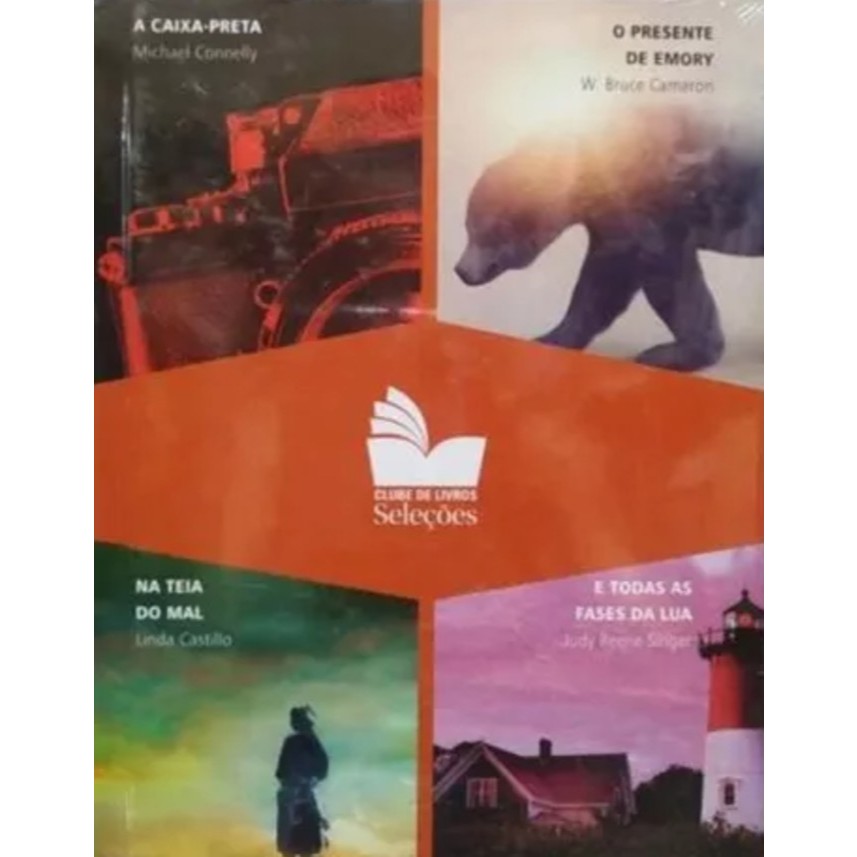 Livros 4 Títulos em 1 Seleções Readers Digest Clube de Livros