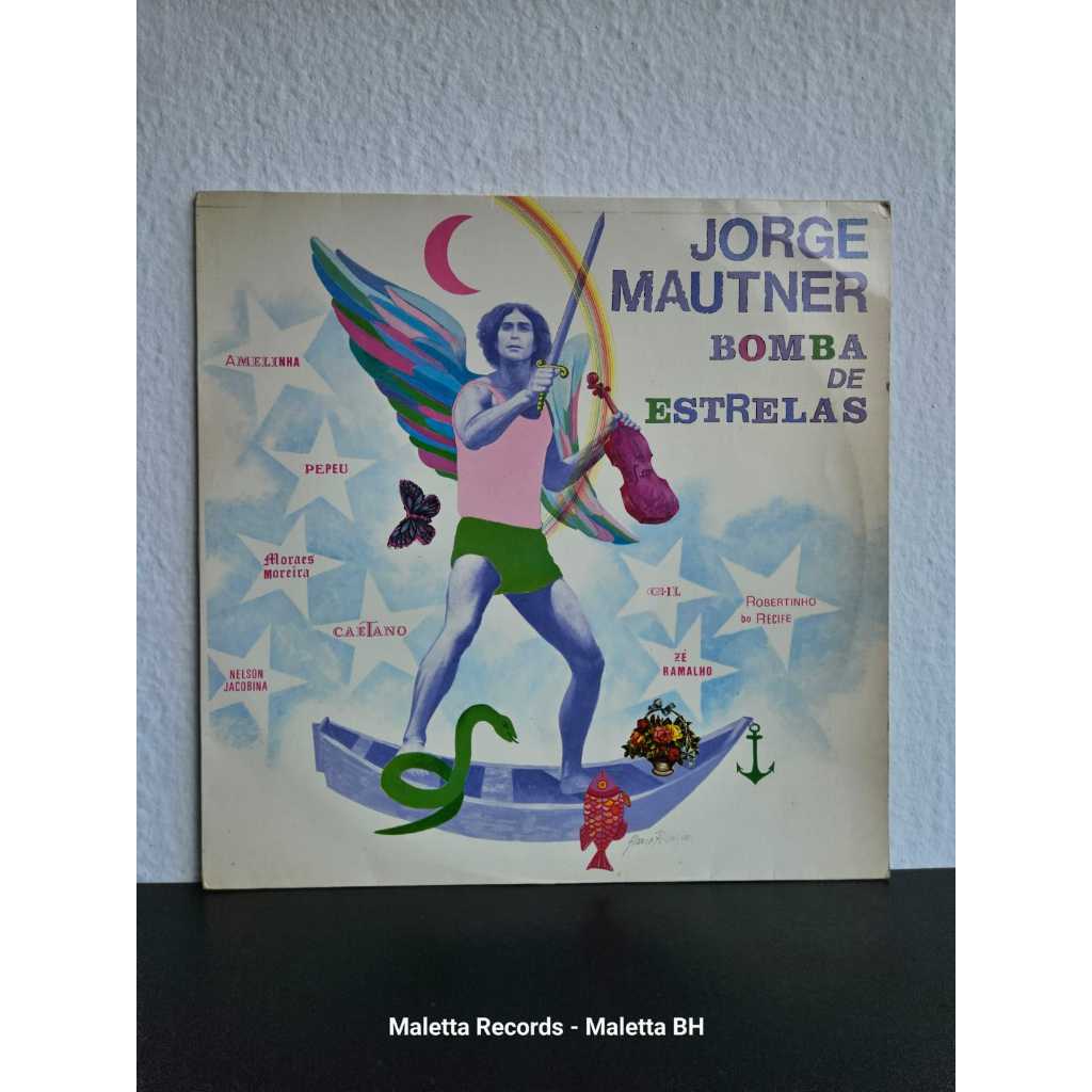 LP Jorge Mautner - Bomba de estrelas | Shopee Brasil