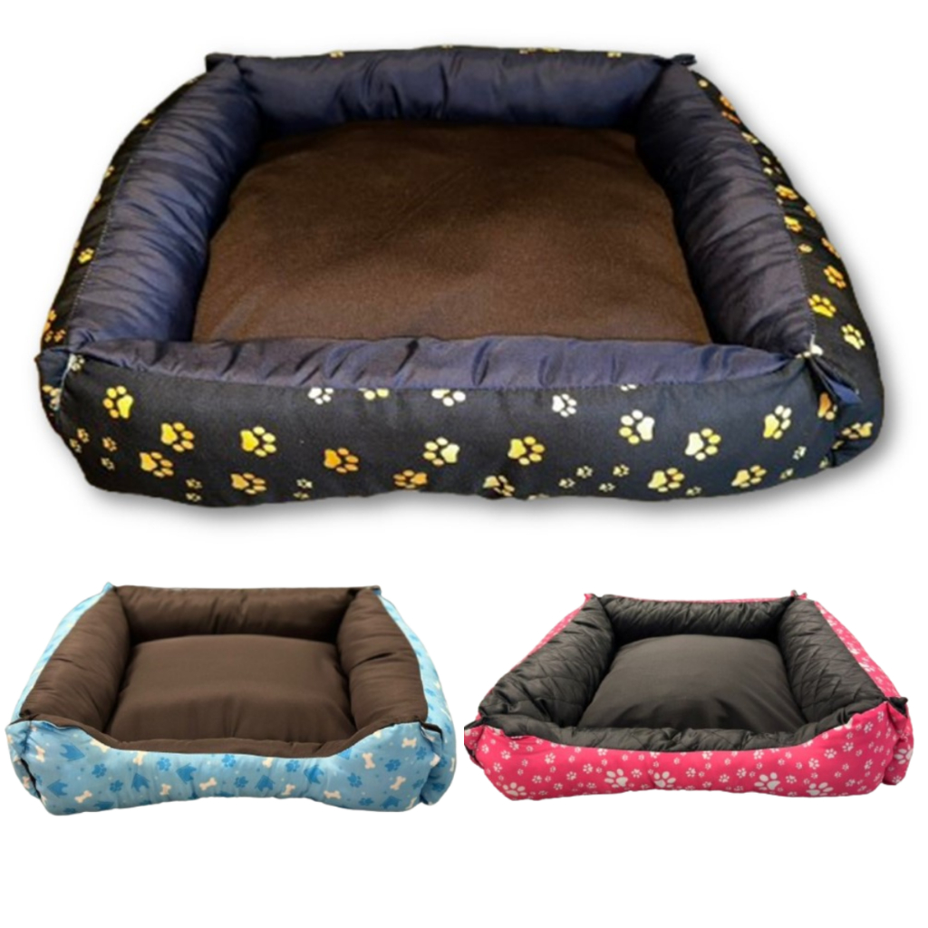 Cama Para Cachorro Grande 80x60cm Caminha Pet Casinha Impermeável Golden Pitbull