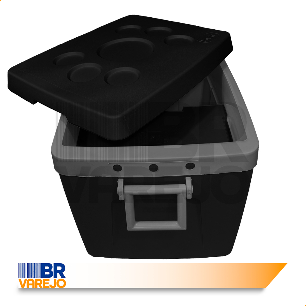Caixa Térmica Cooler 75 Litros MOR com Alça Capacidade de 110