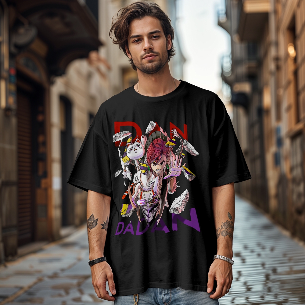 Camisa Camiseta Dandadan Momo Okarum Velha Turbo Transformação REF