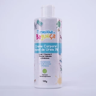 Creme Corporal Infantil de Ureia 3% TURMINHA DA BAGUNÇA - 230 gramas em Oferta na Shopee