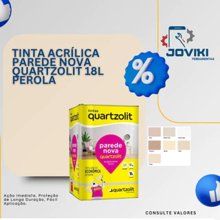 Tinta Acrílica Parede Nova Quartzolit 18L Perola