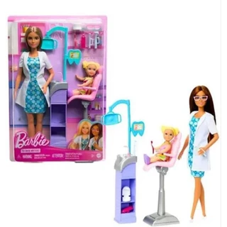 Boneca Barbie Profissões Dentista DHB63 Mattel