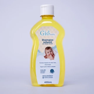 Shampoo Baby 400 Ml - Gió Baby - Seguro Para Todas As Idades em Oferta na Shopee