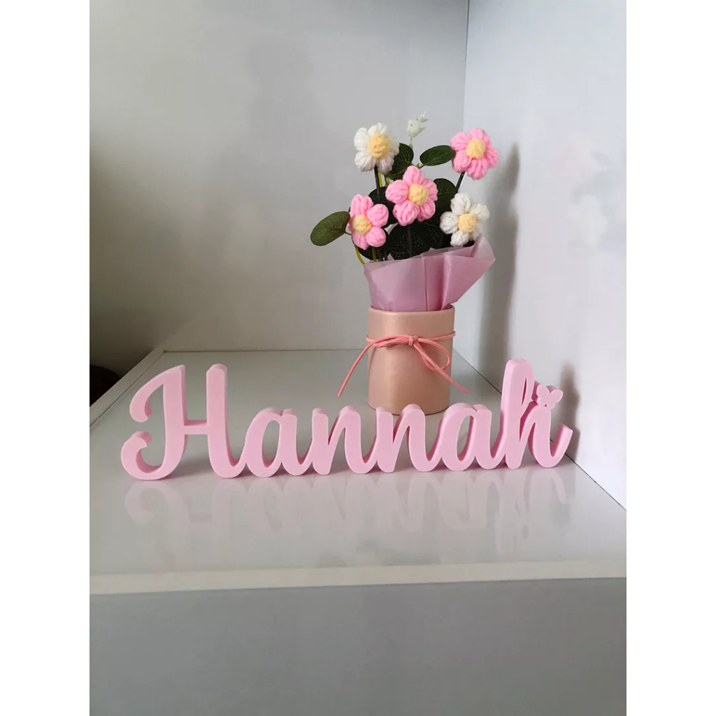 Letreiro Decorativo PERSONALIZADO com o NOME DO SEU FILHO, BEBÊ, MÃE, PAI, ESPOSO, Chá de bebê, chá revelação, quarto