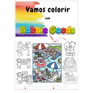 Kit Desenhos Bobbie Goods Para Colorir Shopee Brasil