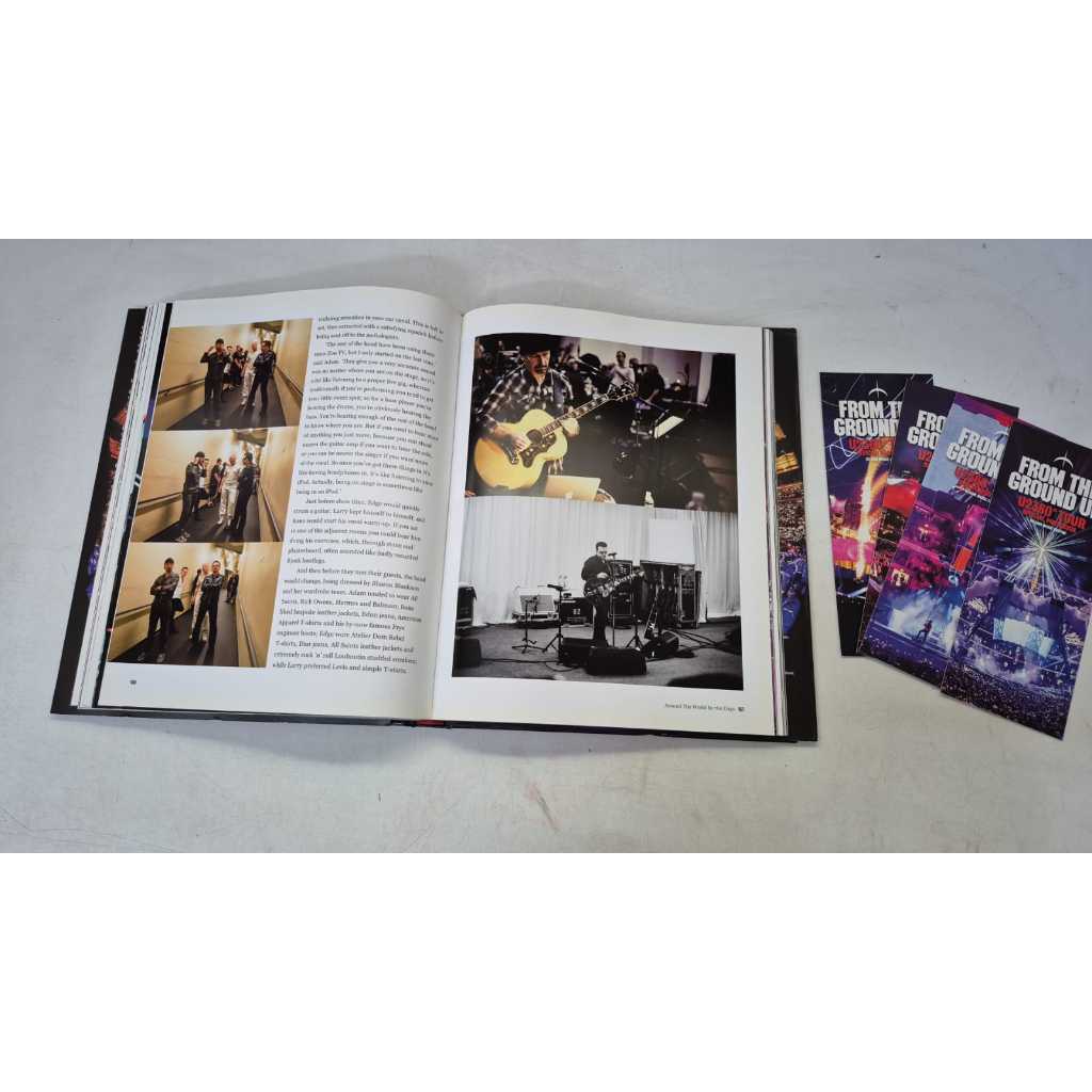 Livro Official Photobook From The Ground Up U2 360tour 2012 13926