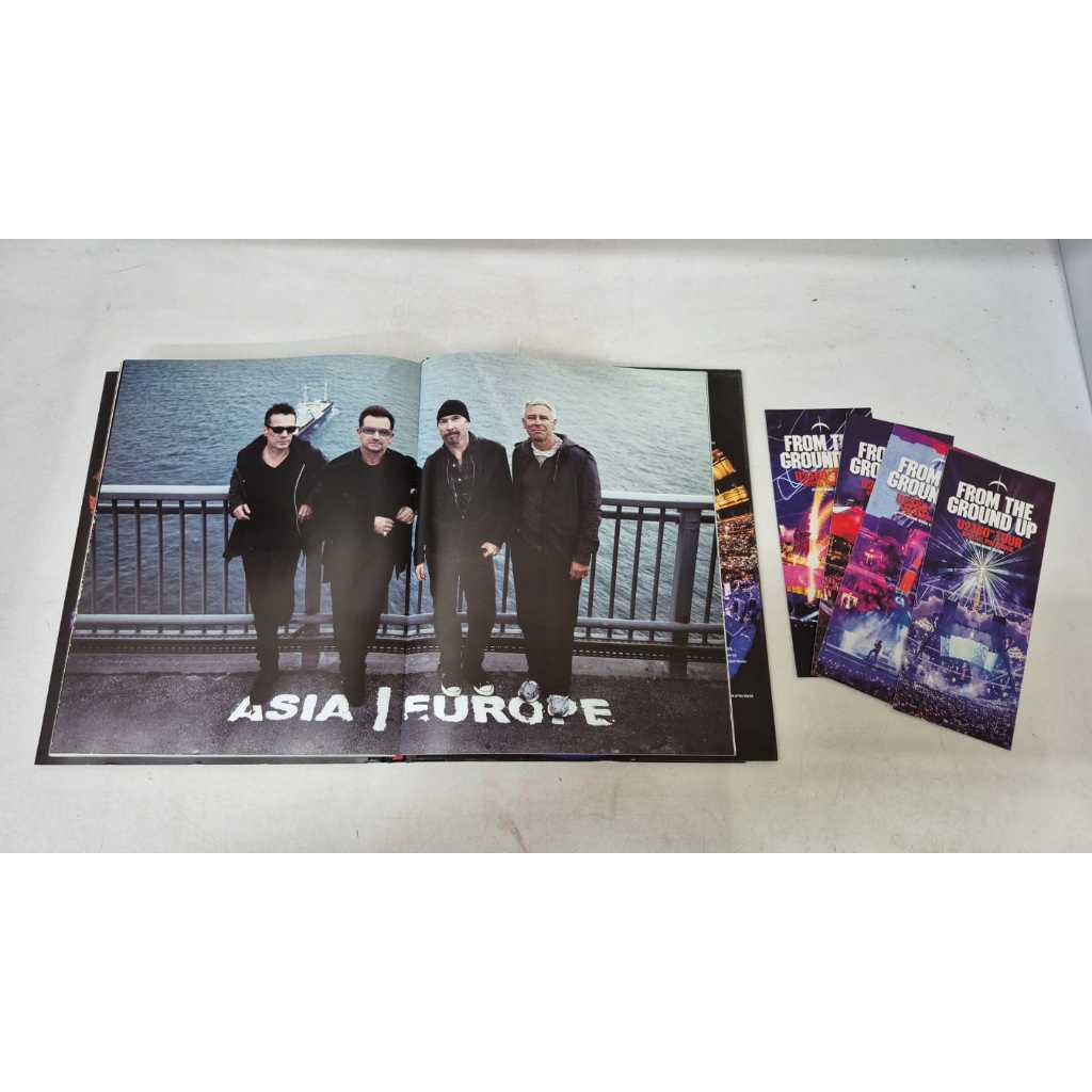 U2 360° TOUR FROM THE GROUND UP フォトブック Livro Official Photobook From The Ground Up U2 360tour 2012 13926