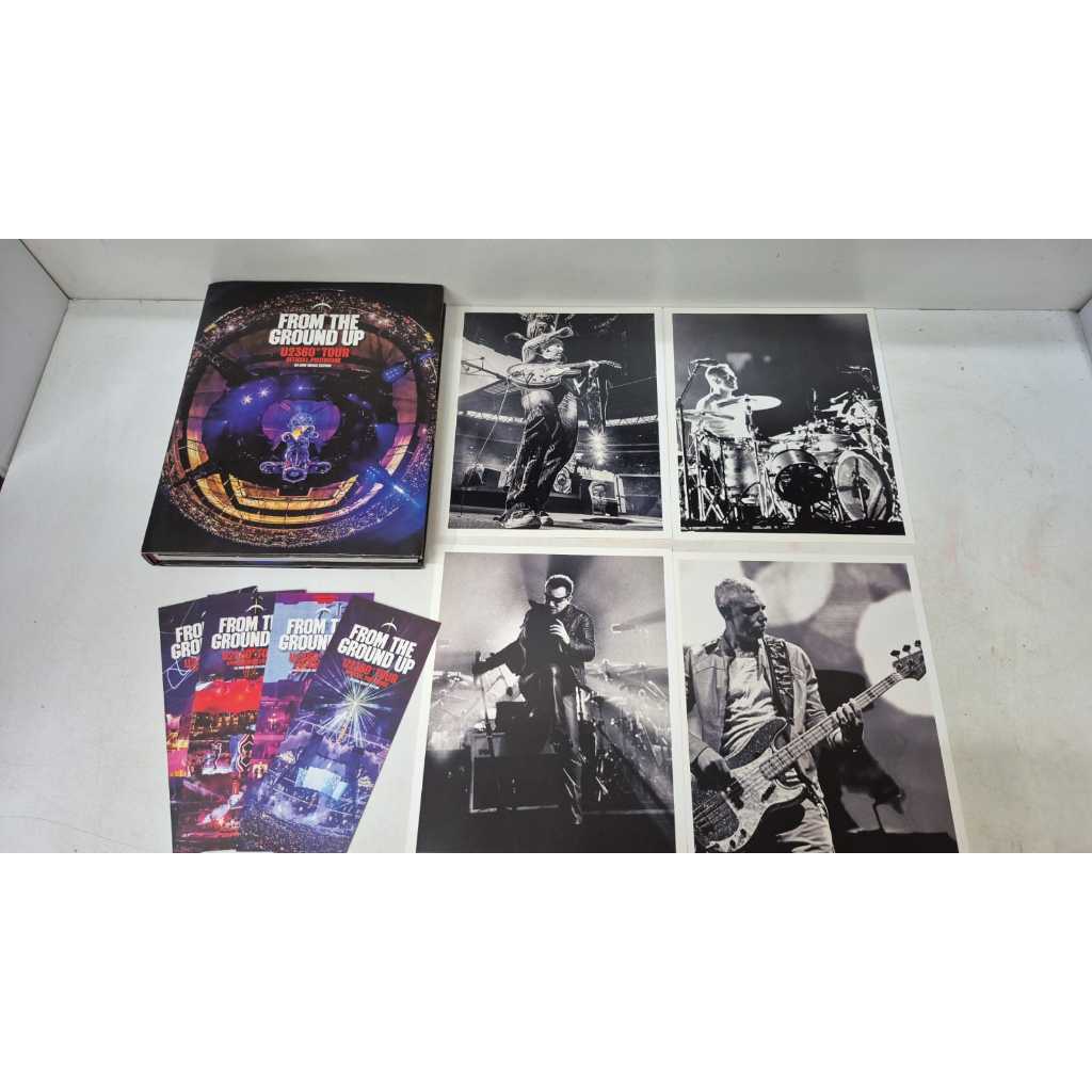 Livro Official Photobook From The Ground Up U2 360tour 2012 13926