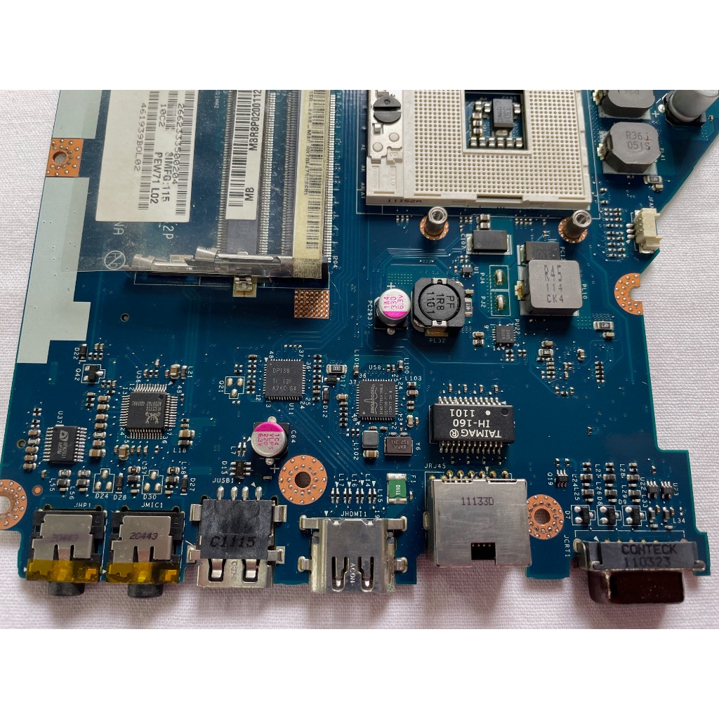 Placa Mãe Note Acer Aspire 5733z 5733 Gateway nv55 Pew71 La-6582p