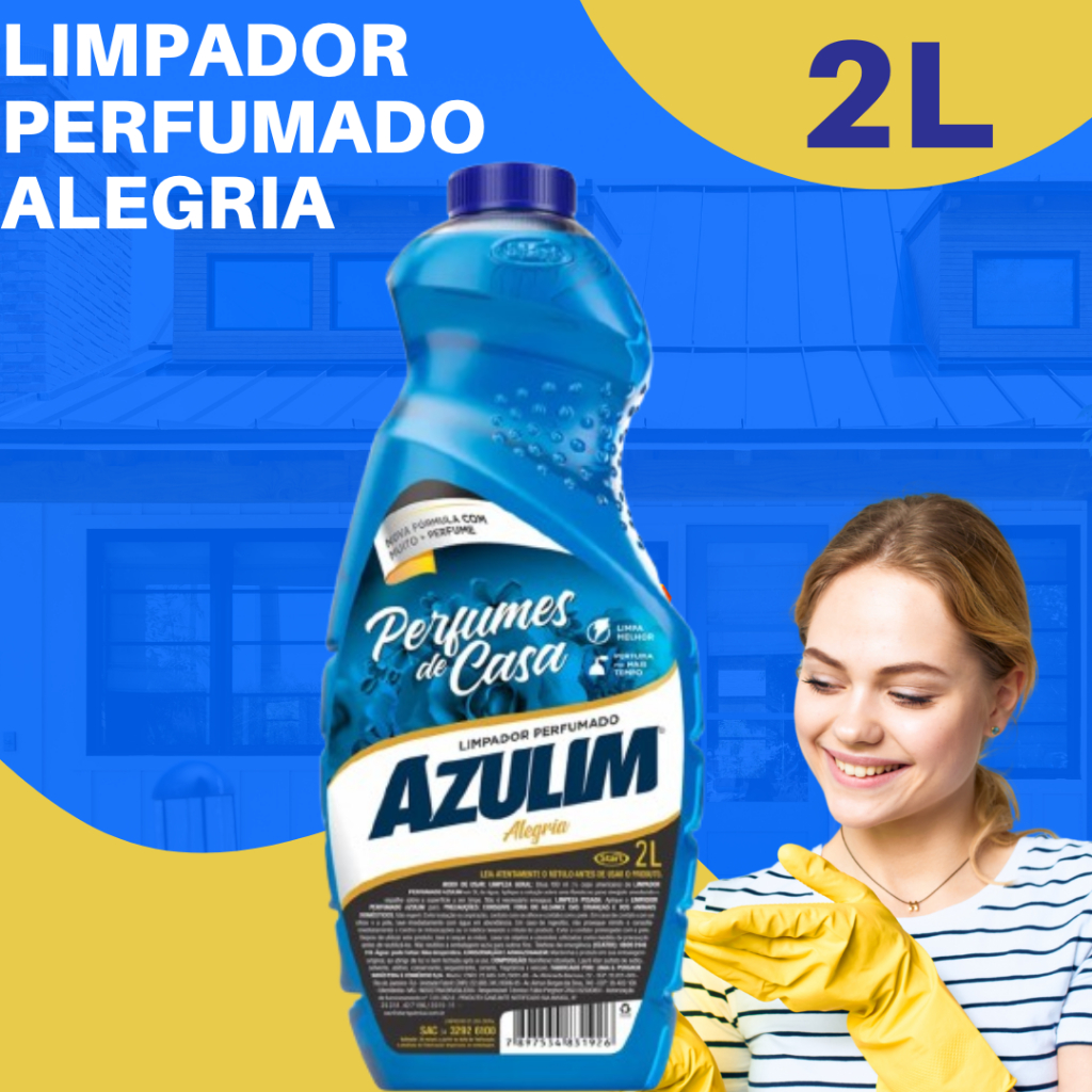 BLUE ROSEさま レモン2 オレンジ2 Limpador Perfumado Azulim Flor De Laranjeira 3l Ed. Especial Flor
