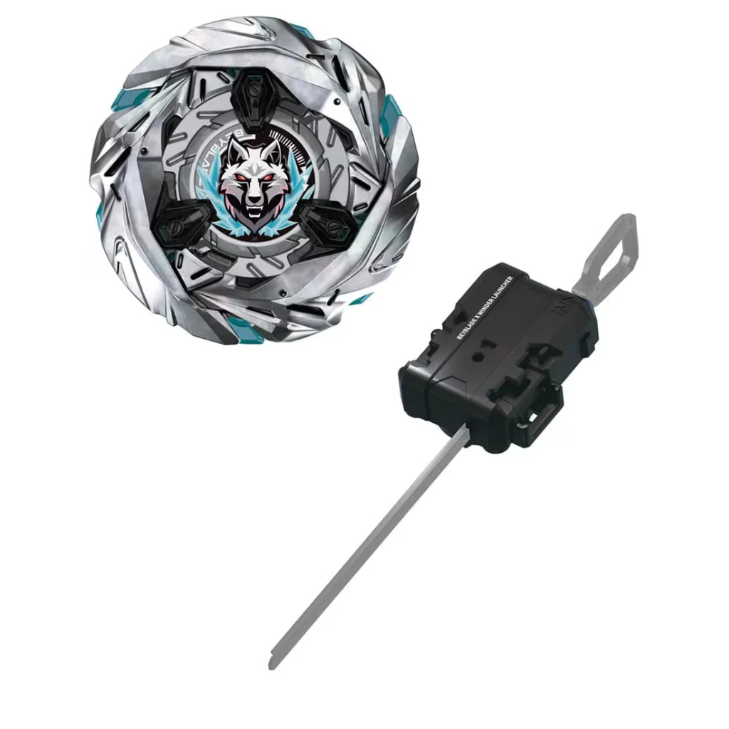 Beyblade X UX-08 Silver Wolf 3-80FB Original Takara Tomy Lacrado