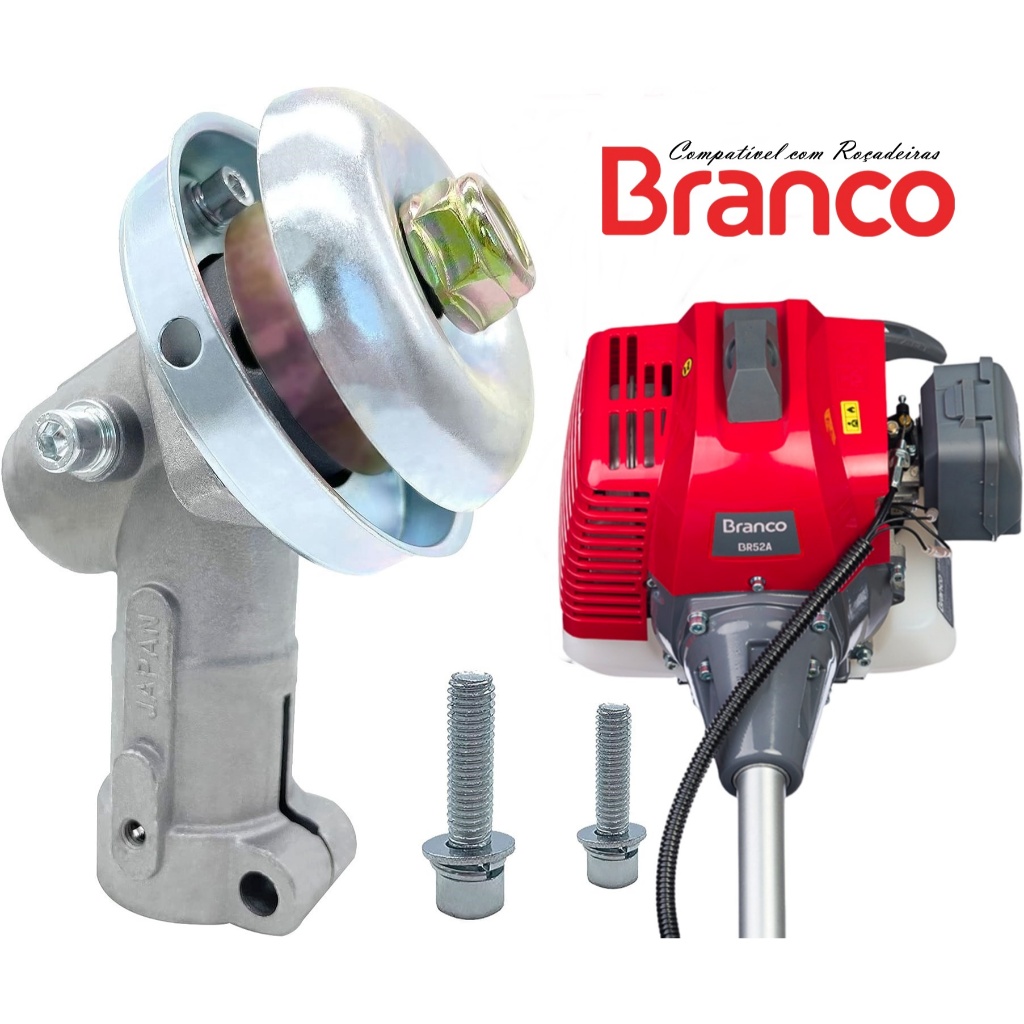 白中継 Ⅲ 3 Caixa Transmissão Ponteira P/ Roçadeira Branco BR 26 Multi / BR
