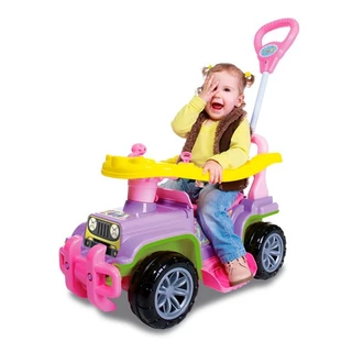Carrinho Totoka Tonquinha Motoca Quadriciclo Velotrol Triciclo Jip Jip Brinquedo Infantil Criança Menino Menina