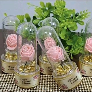 Kit 70 Lembrancinhas Personalizadas l Lembrancinhas l Casamento l Aniversário l 15 anos l Lilás l Roxo l Salmão em Oferta na Shopee