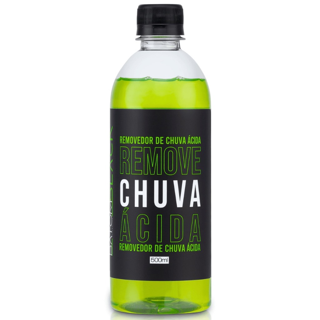 Removedor De Chuva Ácida - Restaurador Novo Tira Manchas Vidro - Batom Black