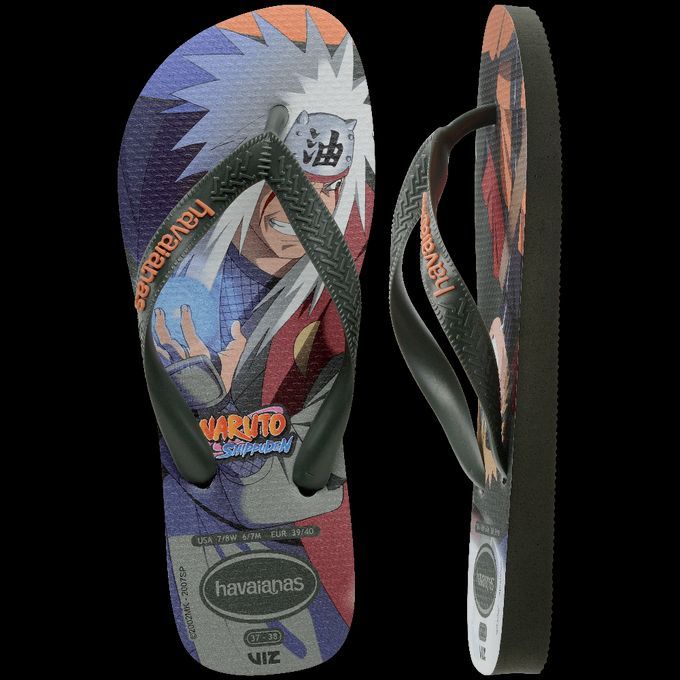 Chinelo Havaianas Top NARUTO UNISSEX - Dattebayo! Chamando todos os naruteiros e naruteiras