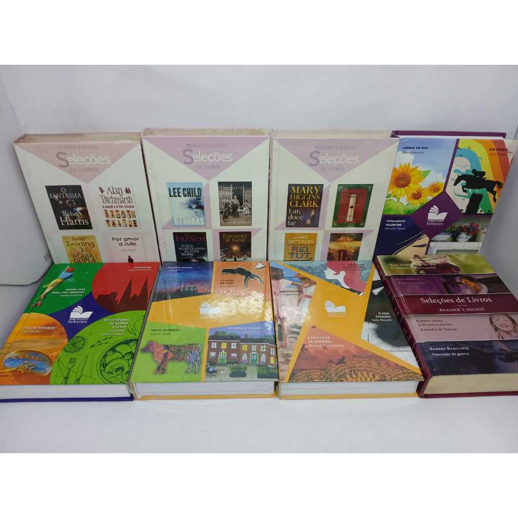 Livros 4 Títulos em 1 Seleções Readers Digest Clube de Livros