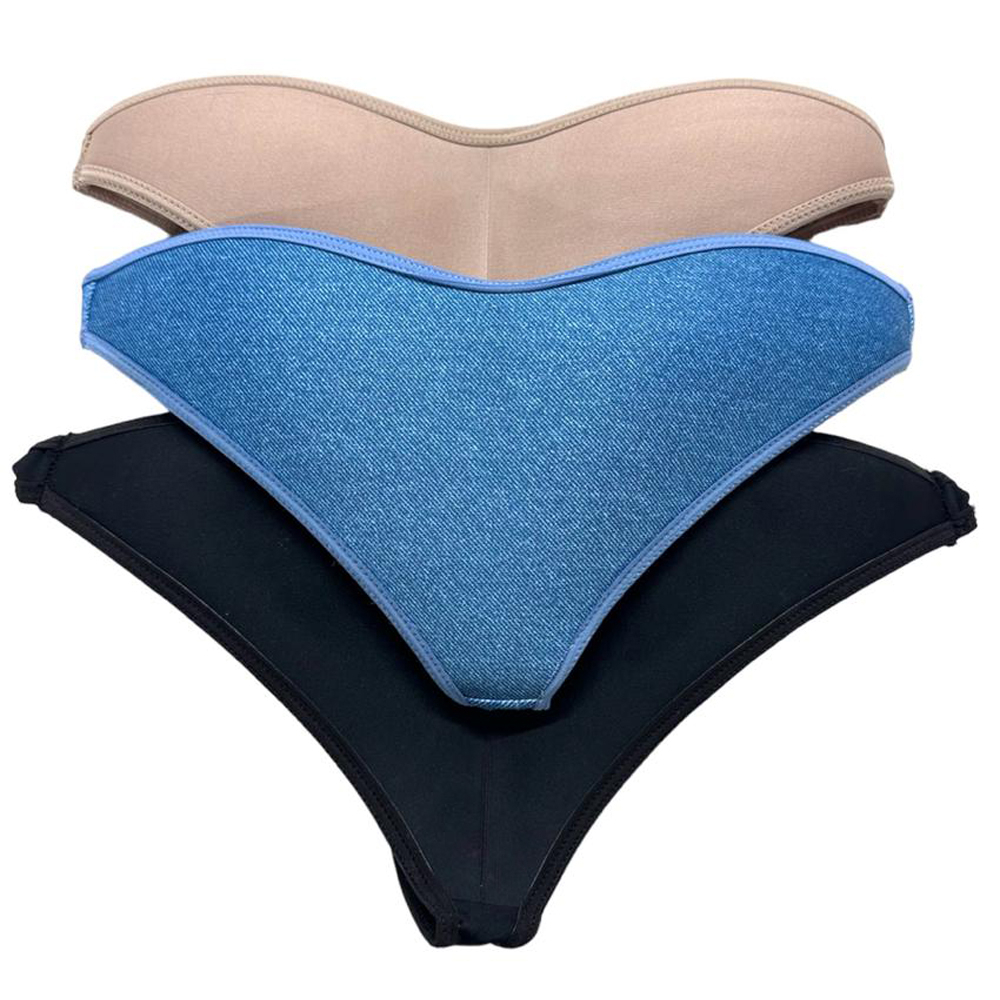 Kit com 2 Calcinha Aumenta Bumbum Enchimento Levanta Empina Bumbum ...